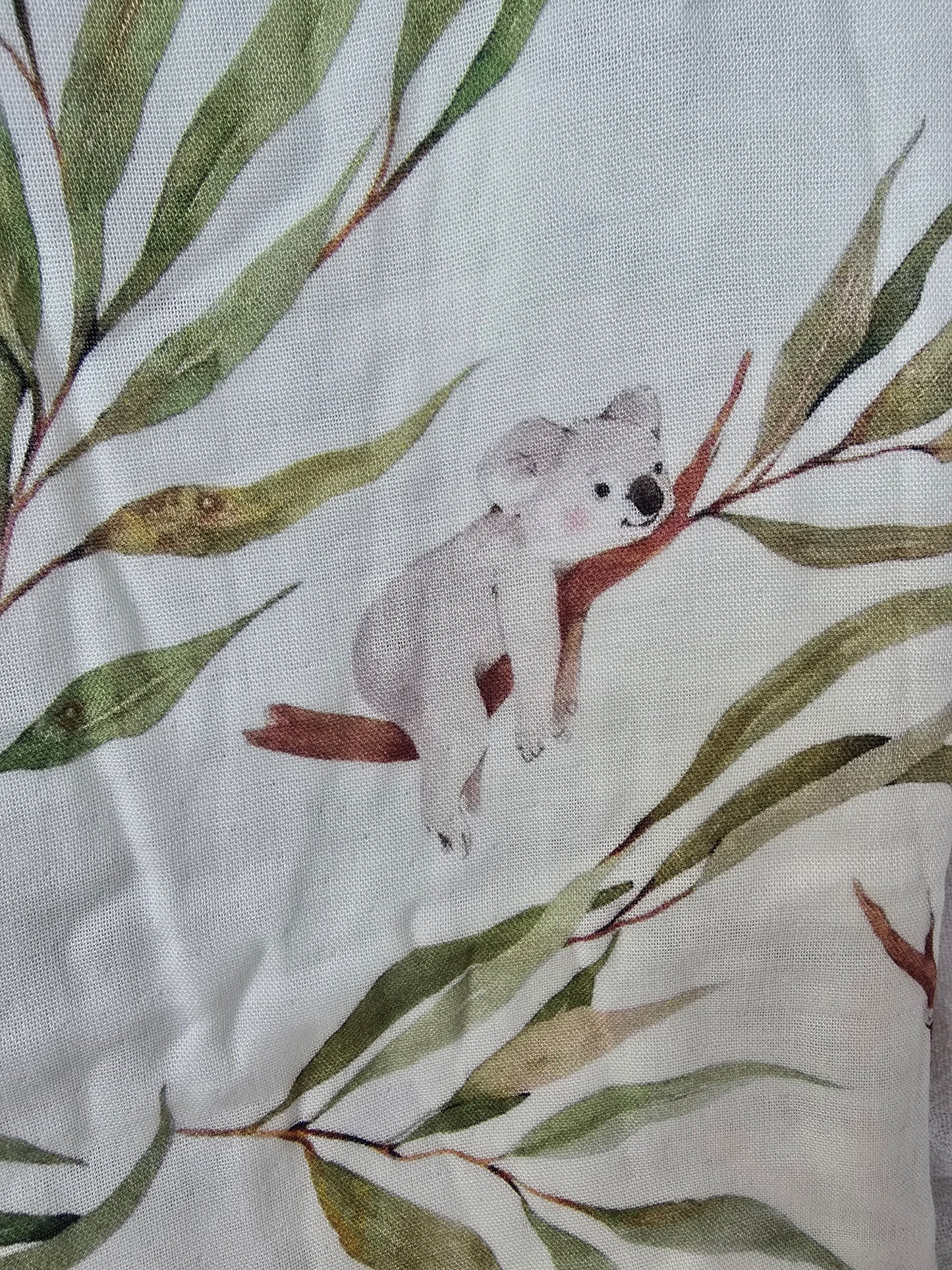 Green leaf koala swaddles (bamboo)