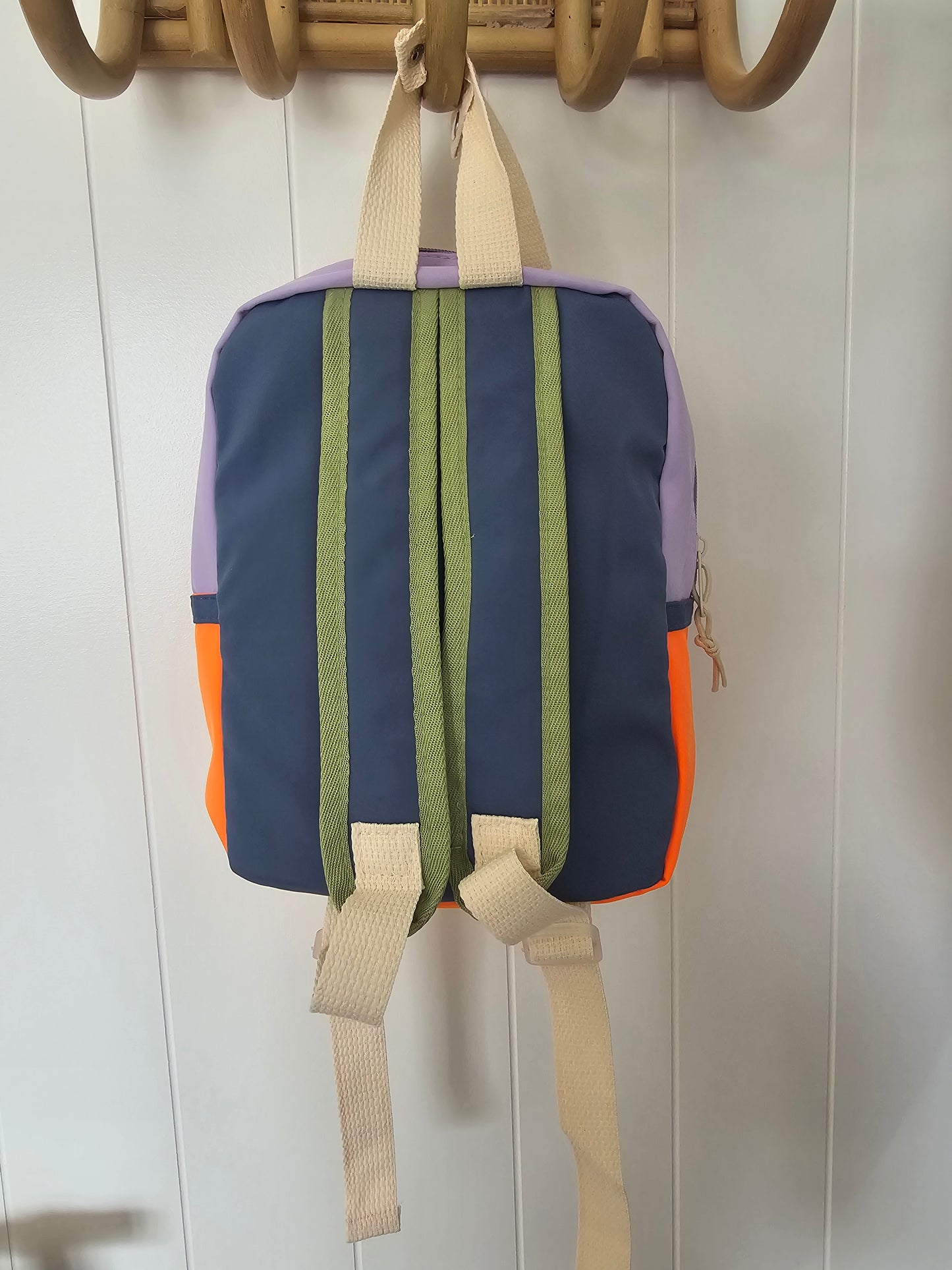 Colourblock backpack