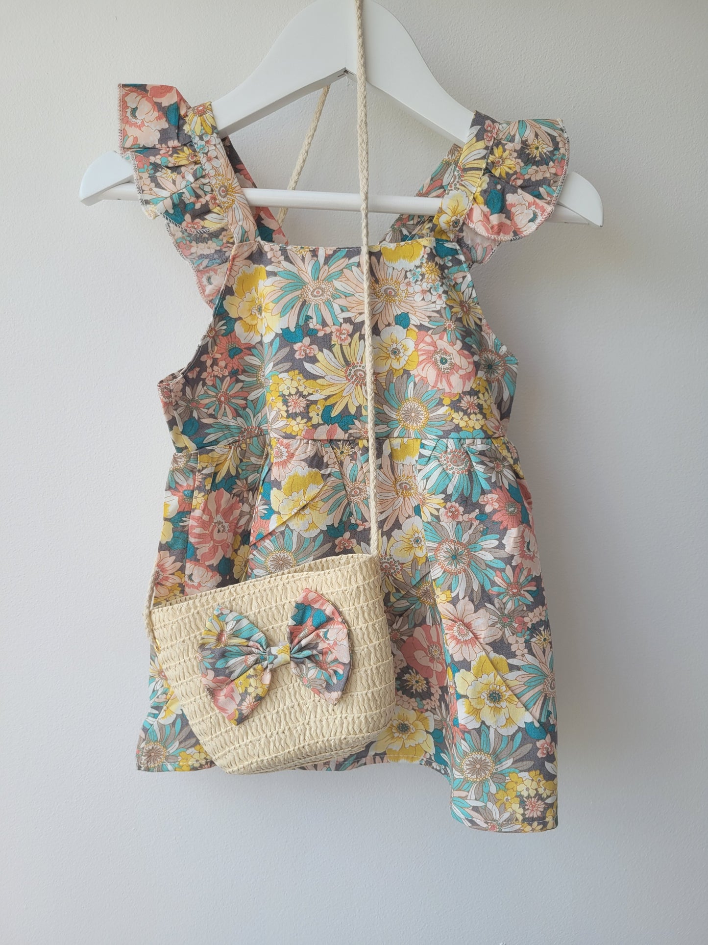 Wild flower dress set