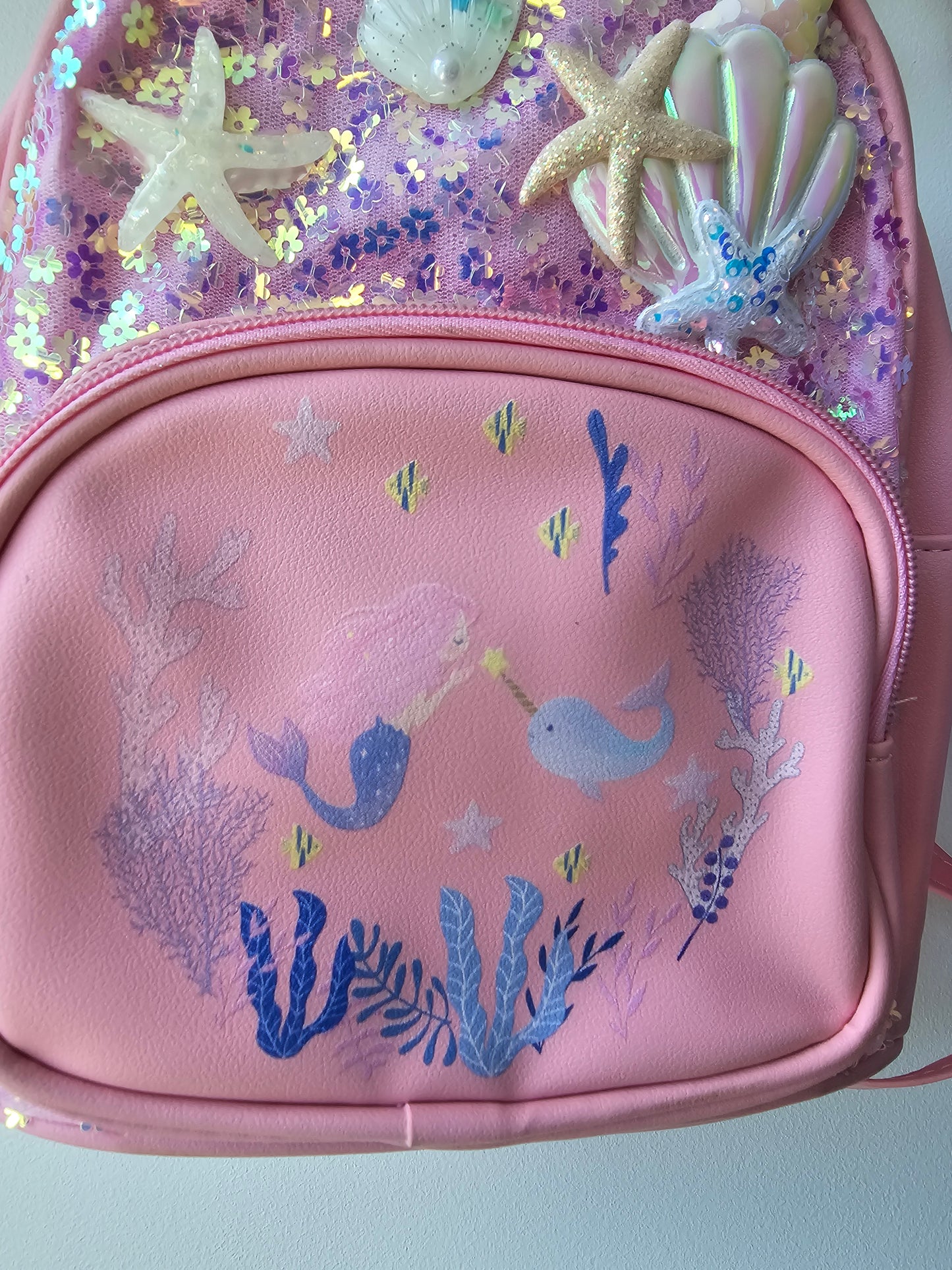 Mermaid backpack big