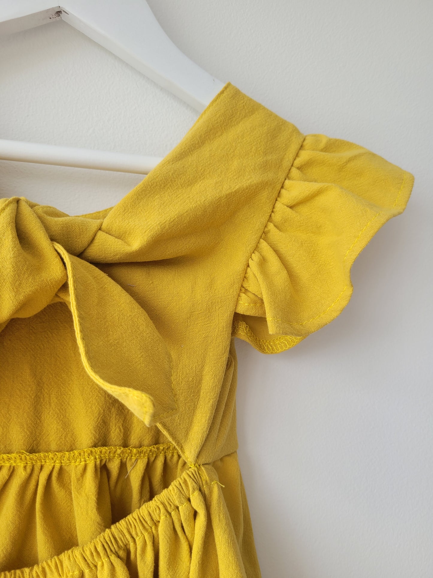 Elsie dress yellow