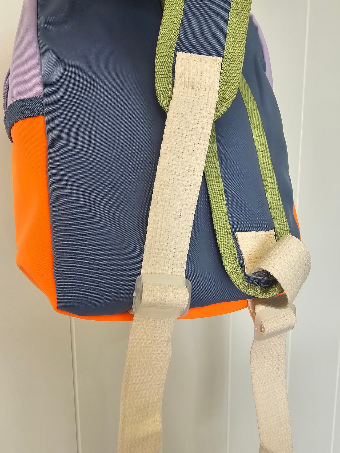 Colourblock backpack