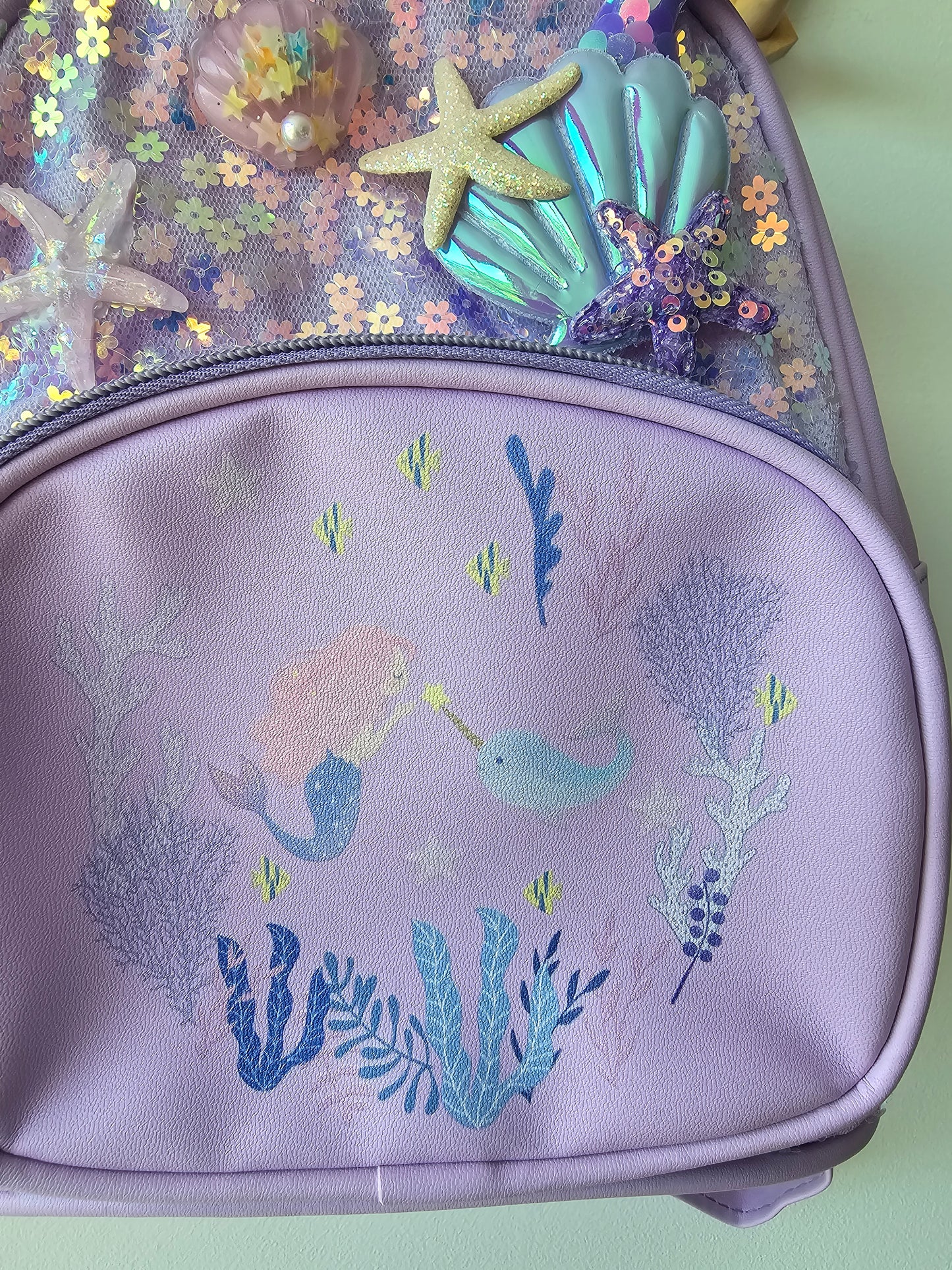 Mermaid backpack big