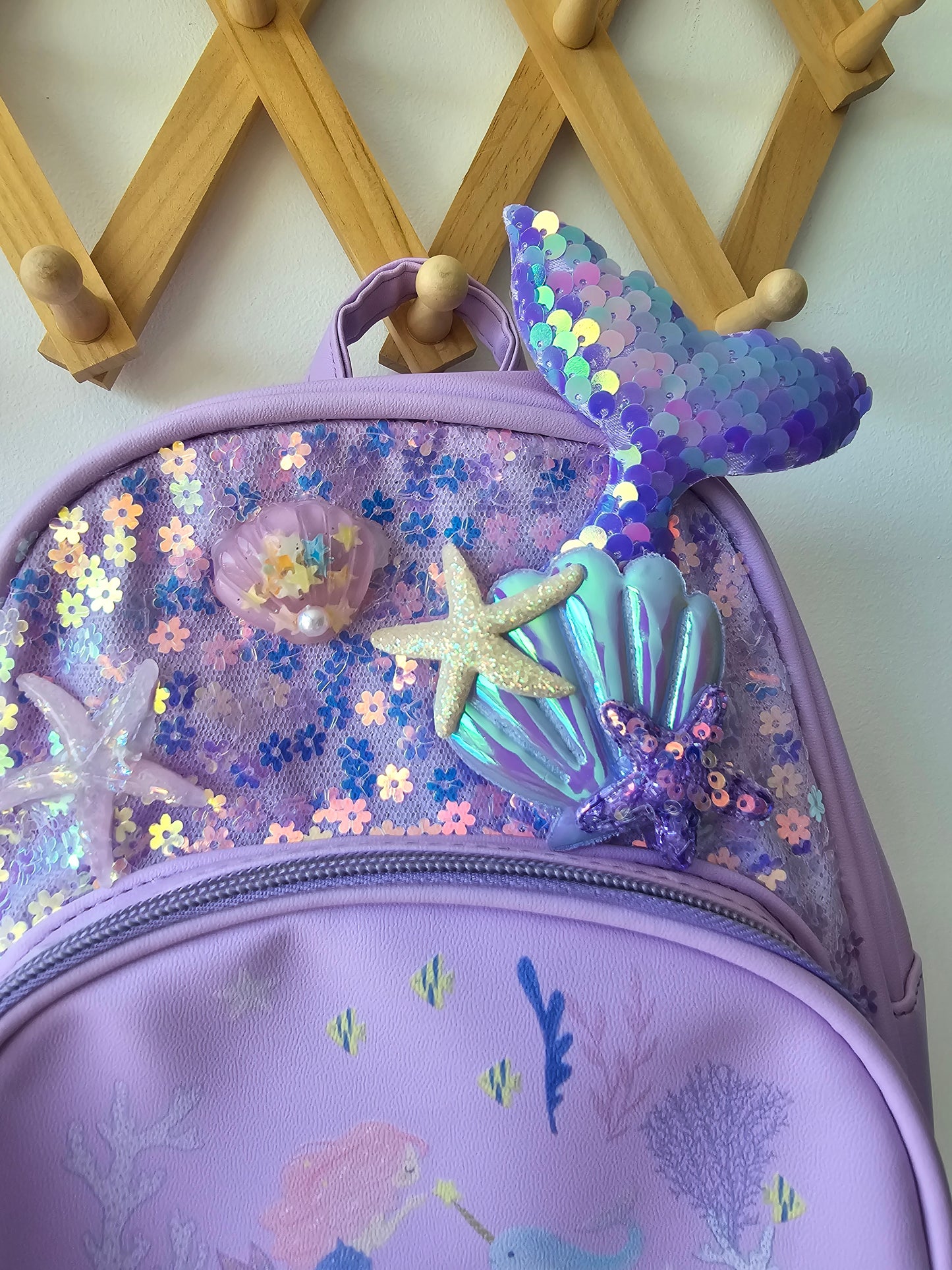 Mermaid backpack big