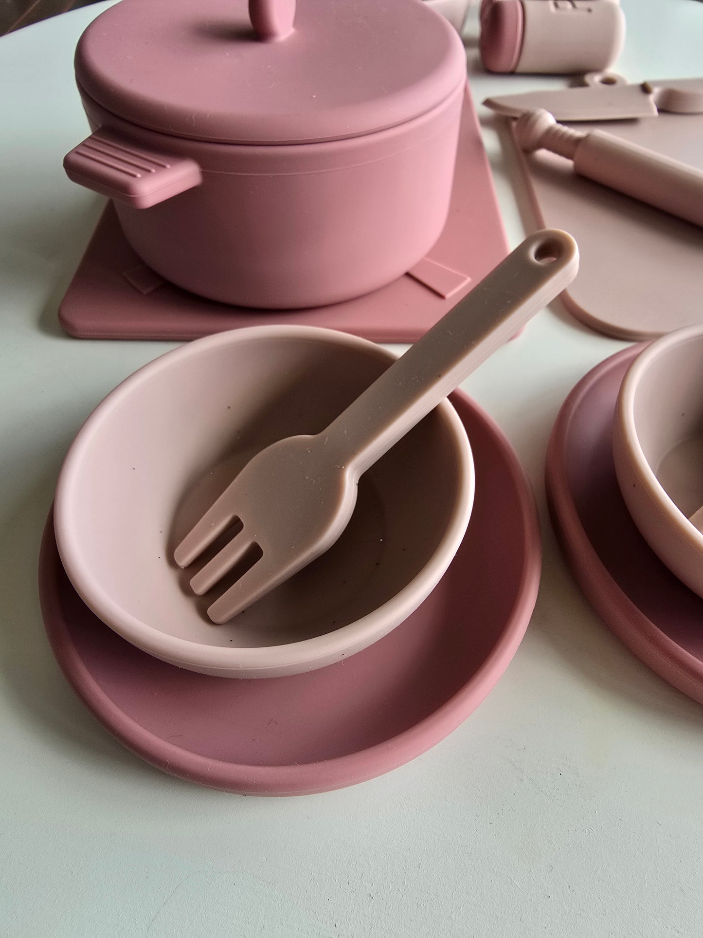 Cooking set dusty pink
