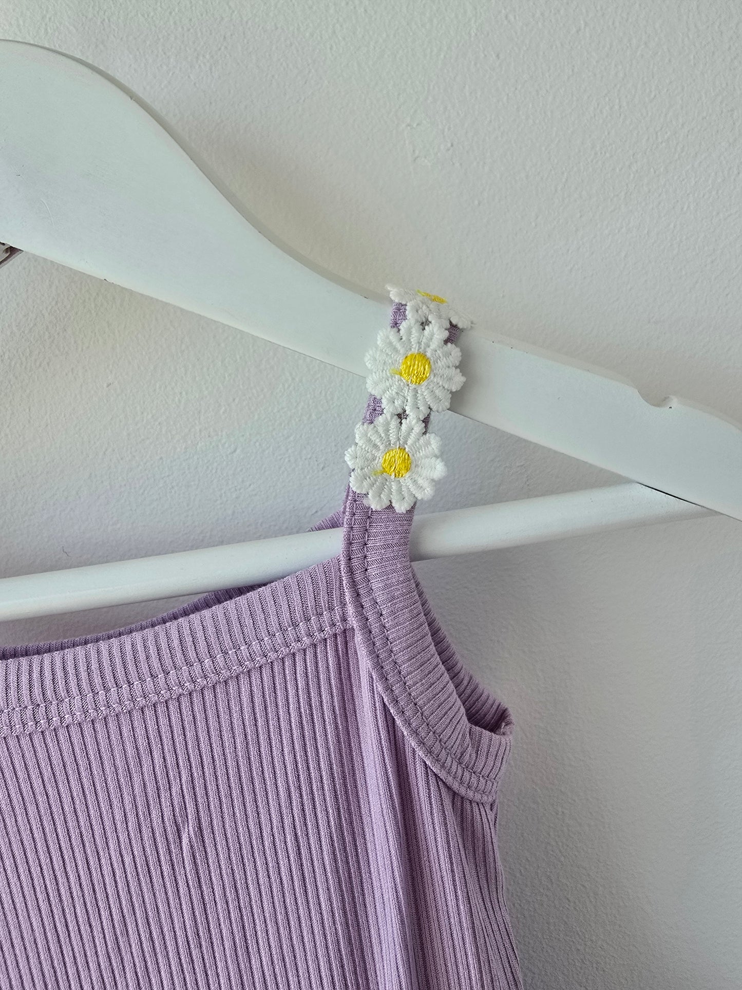 Daisy tulle dress purple