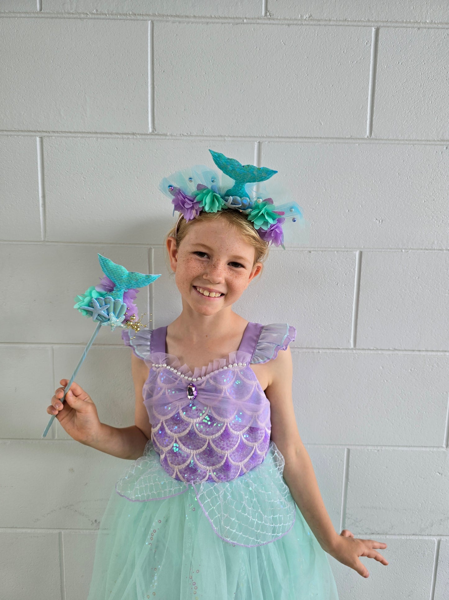 Mermaid princess accessory set