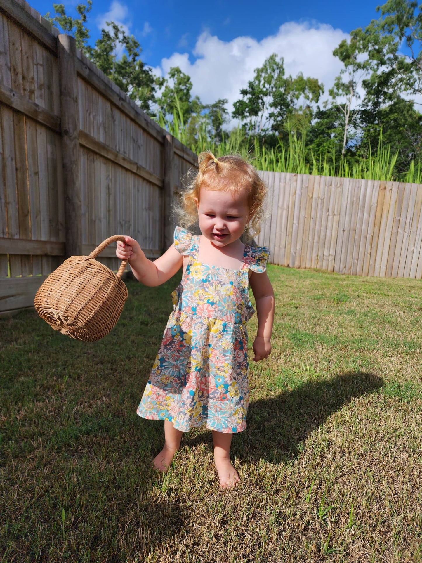 Wild flower dress set