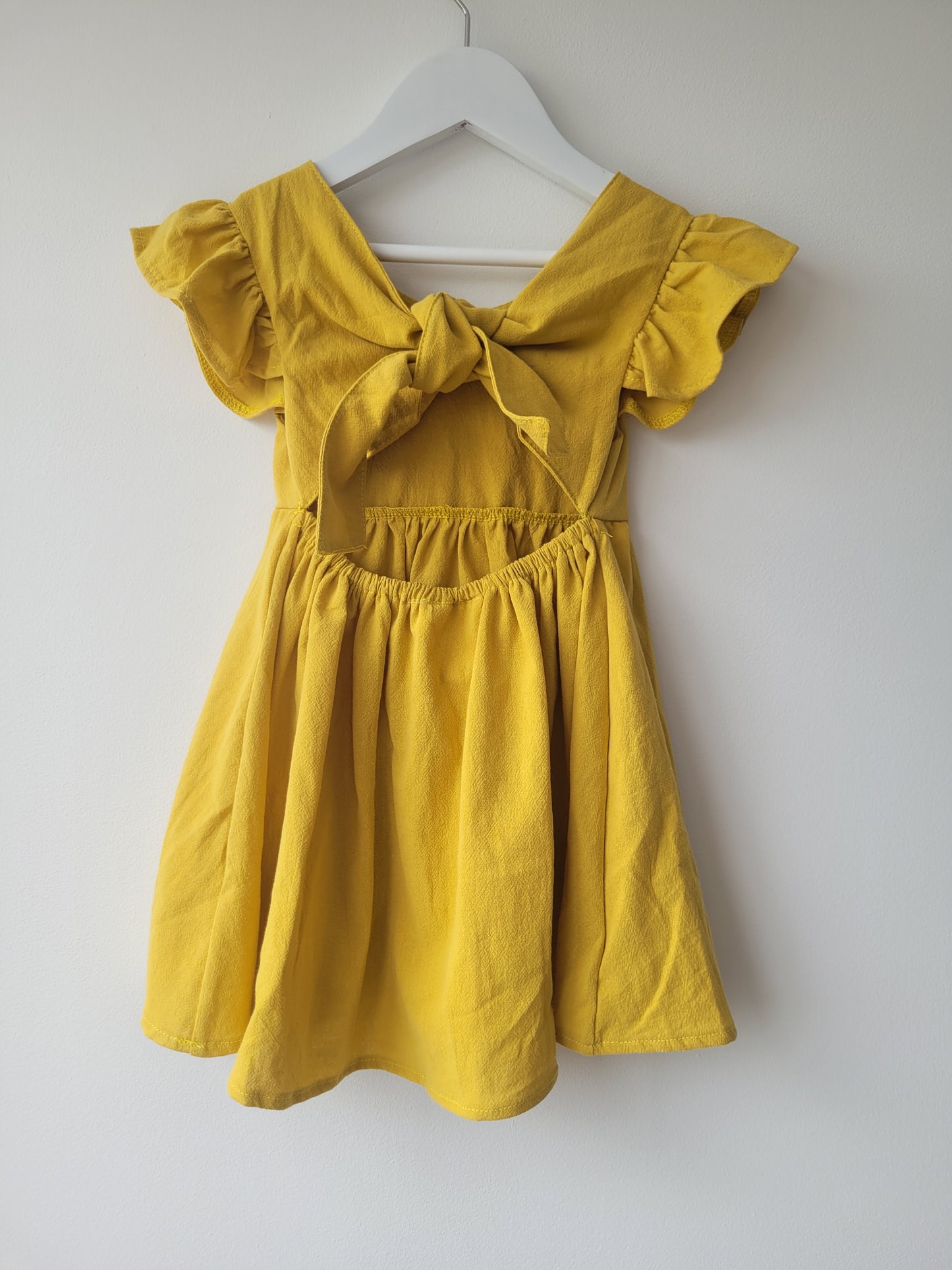 Elsie dress yellow