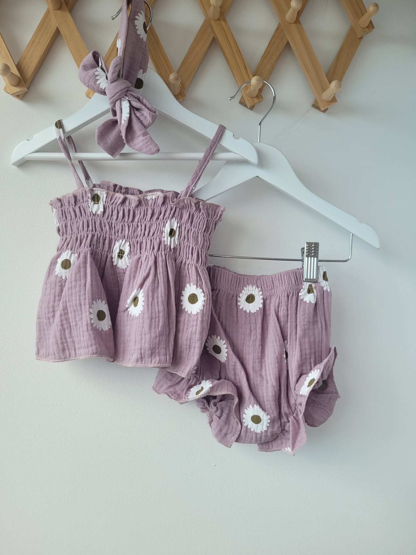 Lilac daisy set