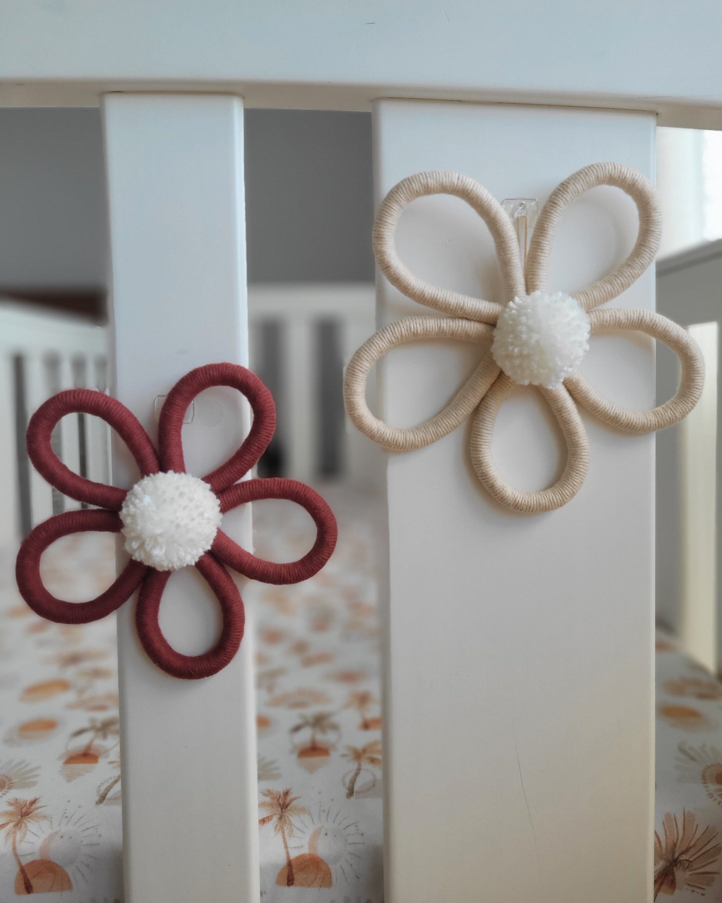 Flower wall decor