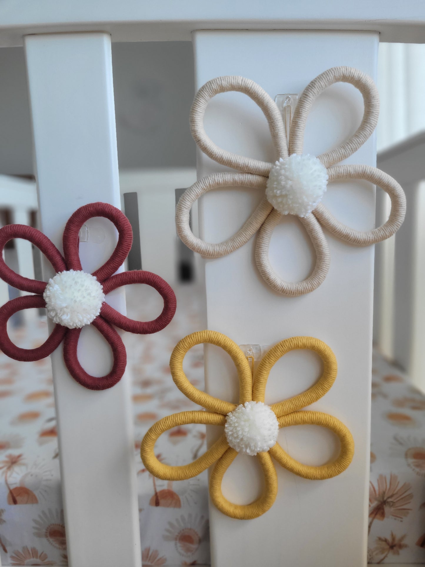 Flower wall decor