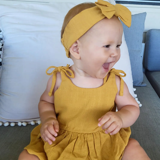 3 piece baby girl dress set
