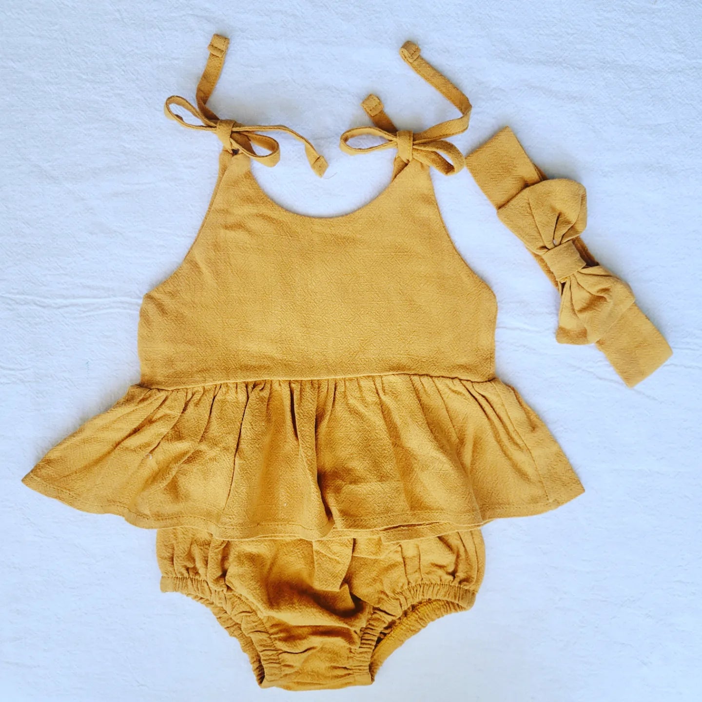 3 piece baby girl dress set